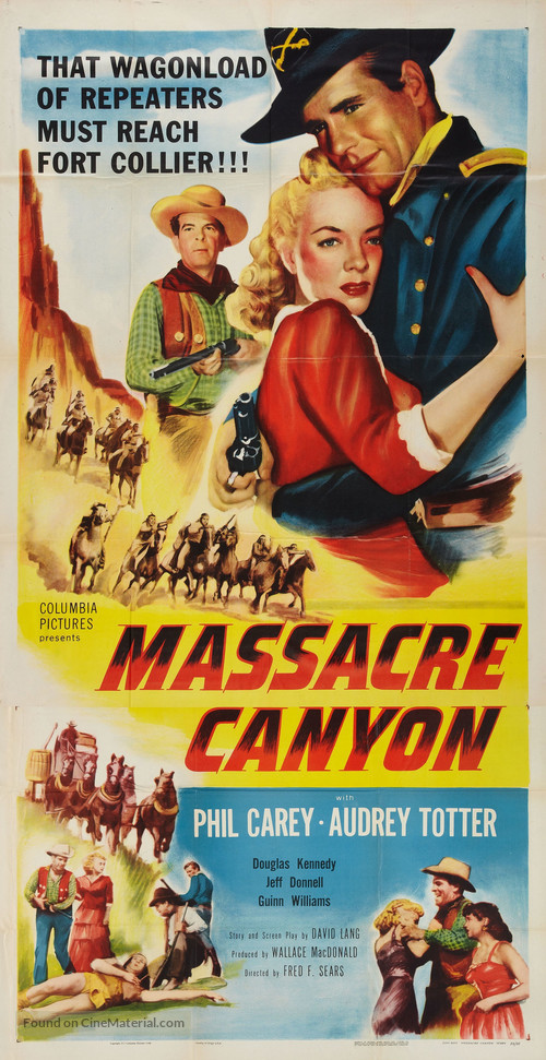 Massacre Canyon - Movie Poster