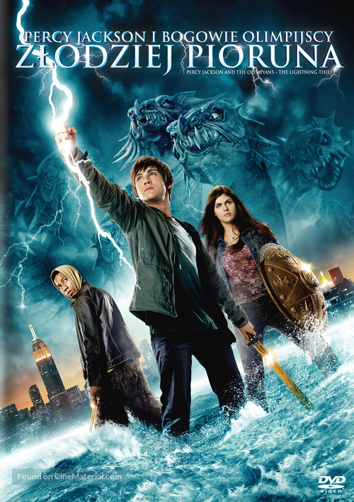 Percy Jackson &amp; the Olympians: The Lightning Thief - Polish Movie Cover