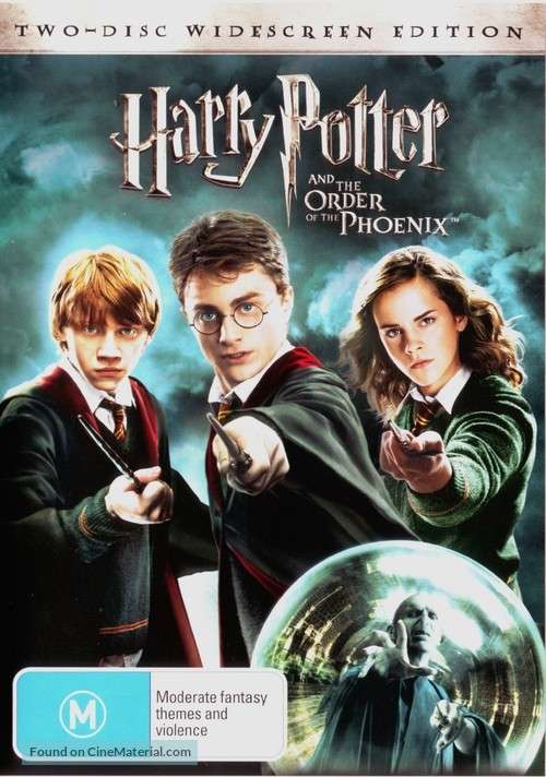Harry Potter and the Order of the Phoenix - Australian Movie Cover