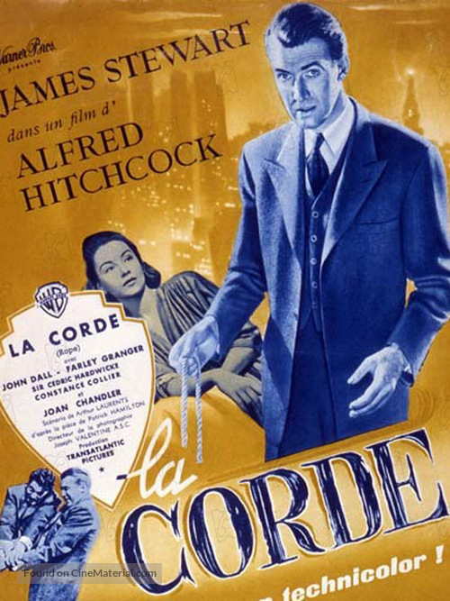 Rope - French Movie Poster