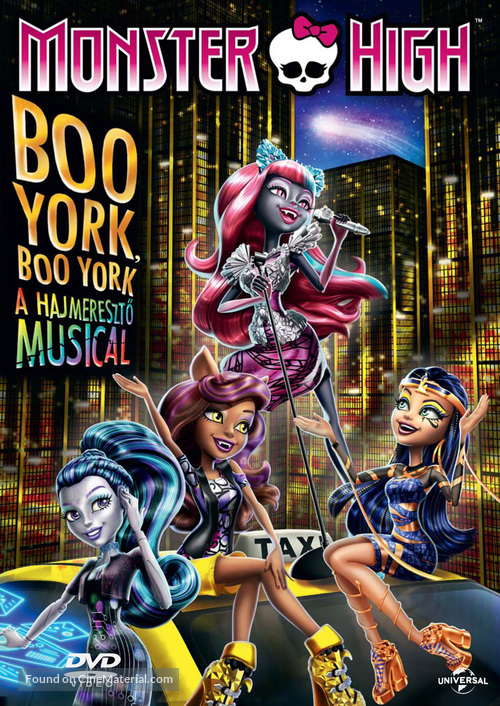 Monster High: Boo York, Boo York - Hungarian Movie Cover