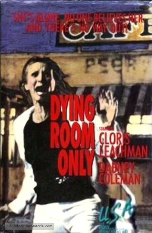 Dying Room Only - VHS movie cover