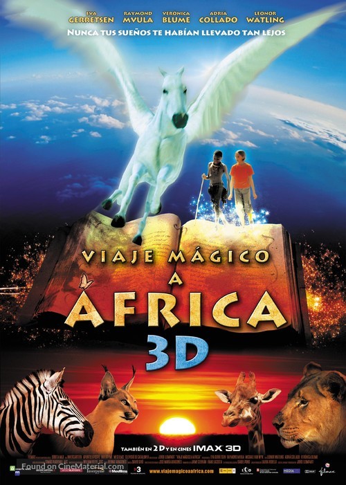 Magic Journey to Africa - Spanish Movie Poster