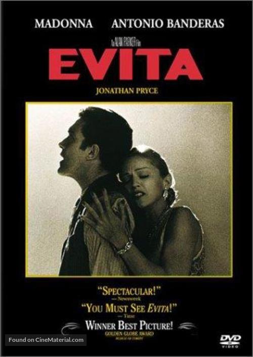 Evita - DVD movie cover