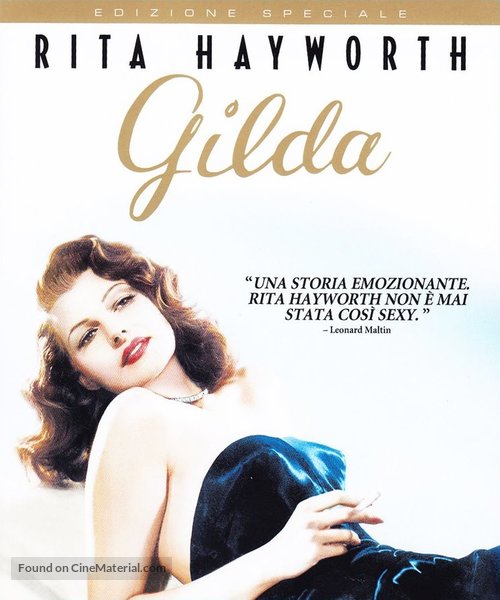 Gilda - Italian Blu-Ray movie cover