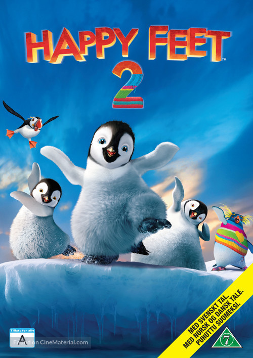 Happy Feet Two - Danish DVD movie cover