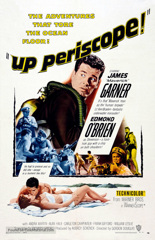 Up Periscope - Theatrical movie poster