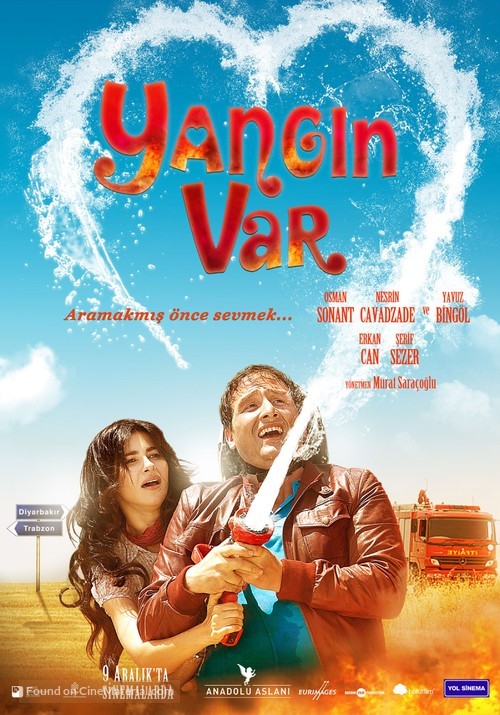 Yangin Var - Turkish Movie Poster