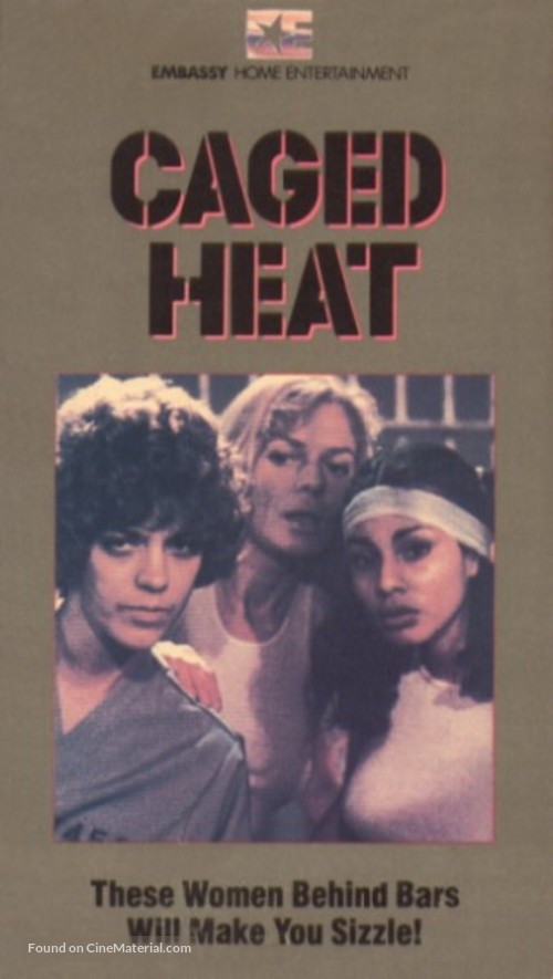 Caged Heat - VHS movie cover