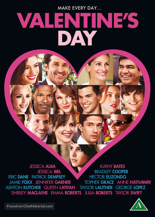 Valentine&#039;s Day - Danish Movie Cover