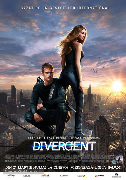 Divergent - Romanian Movie Poster