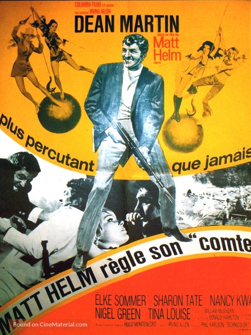 The Wrecking Crew - French Movie Poster