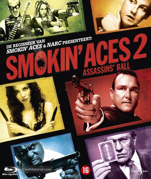 Smokin&#039; Aces 2: Assassins&#039; Ball - Dutch Blu-Ray movie cover