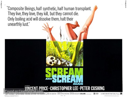 Scream and Scream Again - Movie Poster