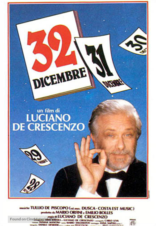 32 dicembre - Italian Movie Poster
