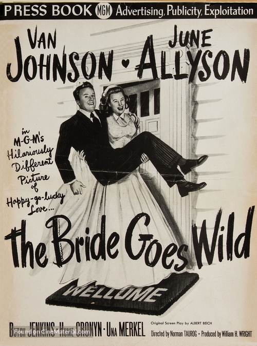 The Bride Goes Wild - poster