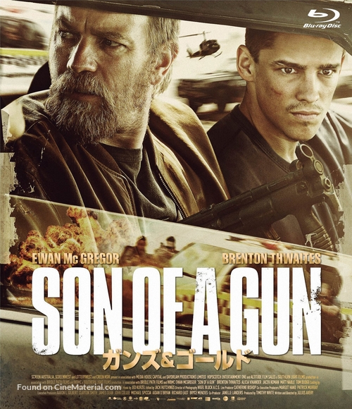 Son of a Gun - Japanese Blu-Ray movie cover
