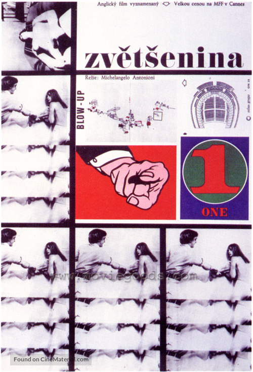 Blowup - Czech Movie Poster
