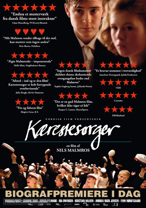 K&aelig;restesorger - Danish Movie Poster