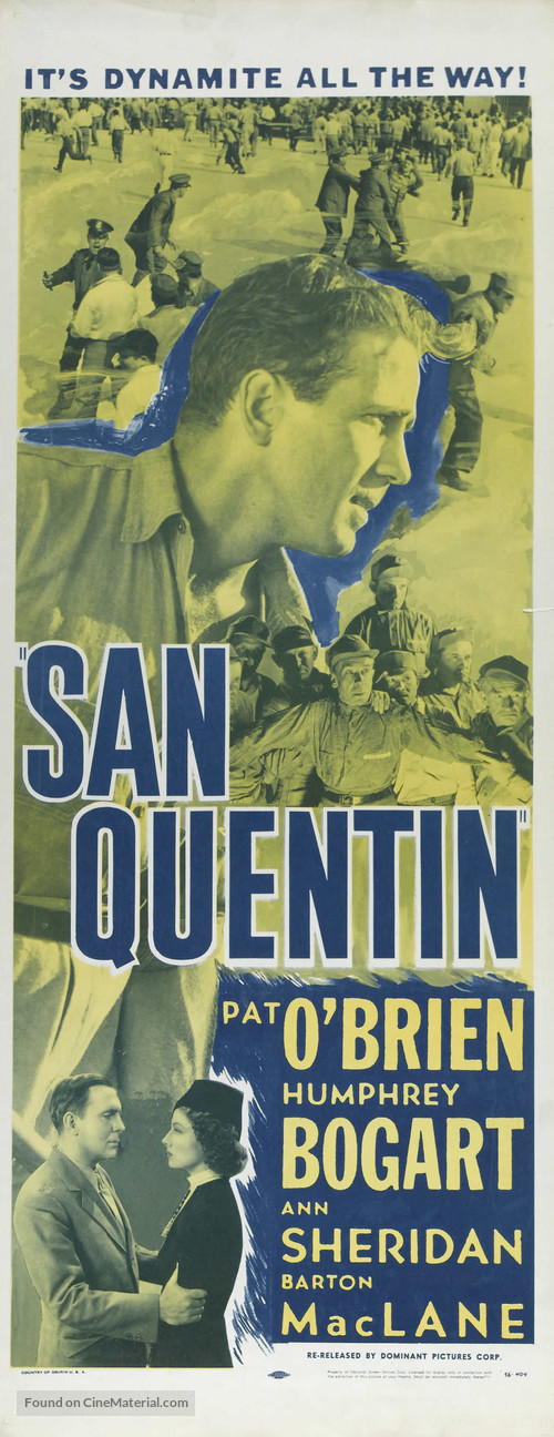 San Quentin - Re-release movie poster
