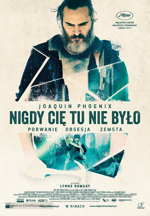 You Were Never Really Here - Polish Movie Poster