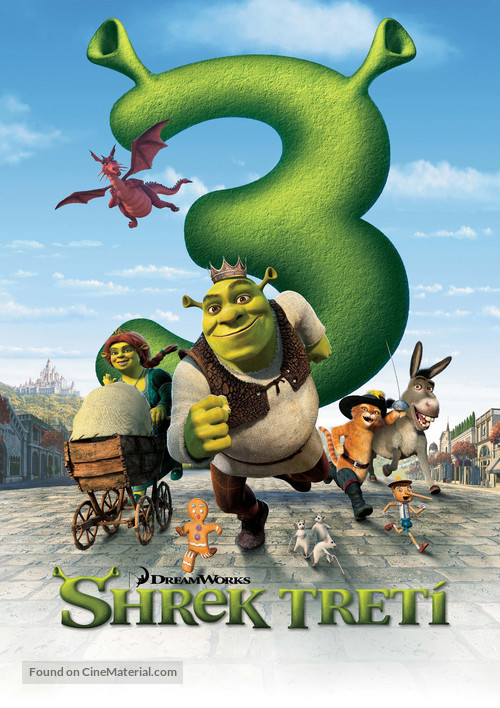 Shrek the Third - Slovak Movie Poster