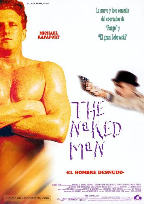 The Naked Man - Spanish poster