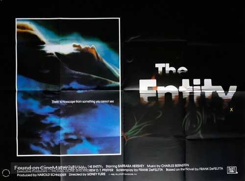 The Entity - British Movie Poster