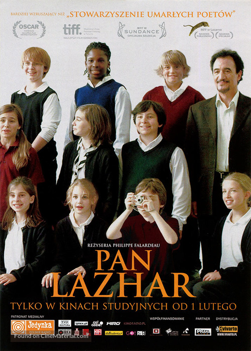 Monsieur Lazhar - Polish Movie Poster