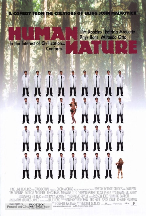 Human Nature - British poster