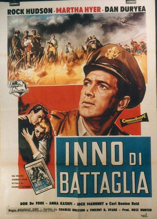 Battle Hymn - Italian Movie Poster