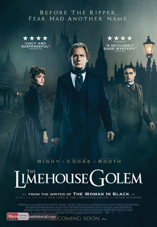 The Limehouse Golem - Australian Movie Poster