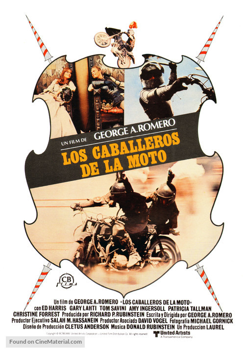Knightriders - Spanish Movie Poster