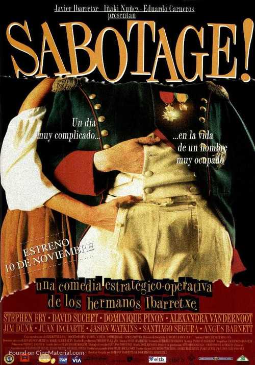Sabotage! - Spanish poster