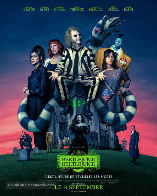 Beetlejuice Beetlejuice - French Movie Poster