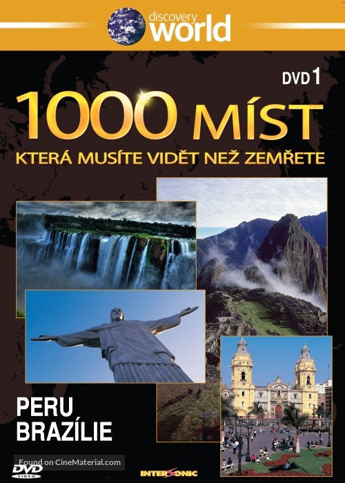 &quot;1,000 Places to See Before You Die&quot; - Czech DVD movie cover