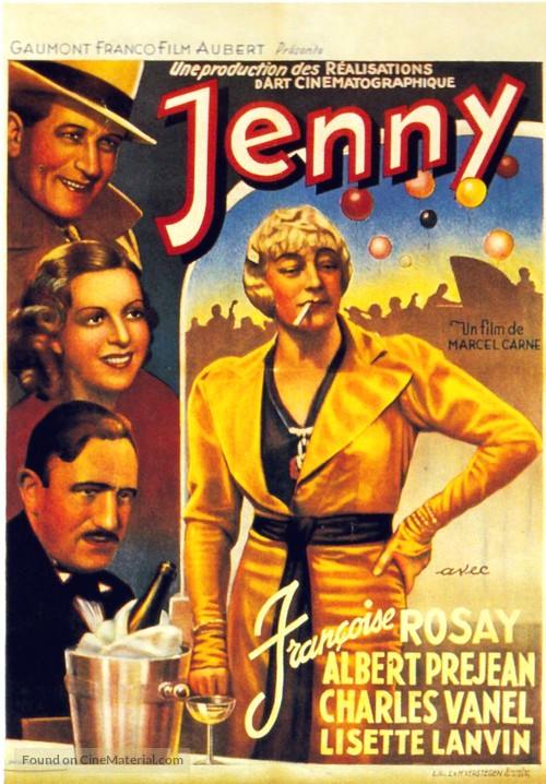 Jenny - Belgian Movie Poster