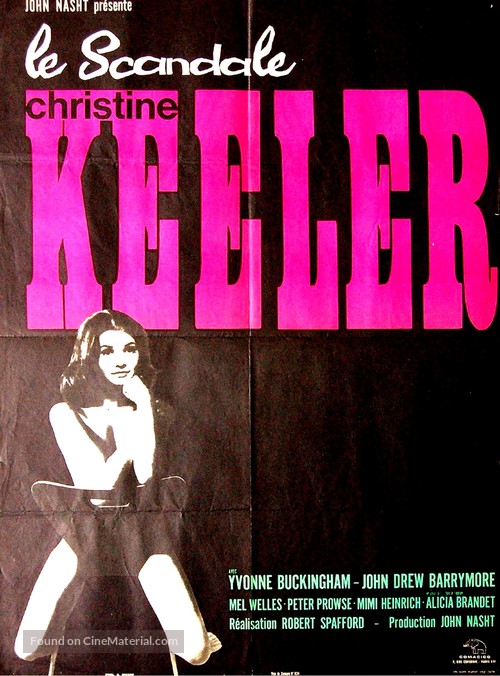 The Keeler Affair - French Movie Poster