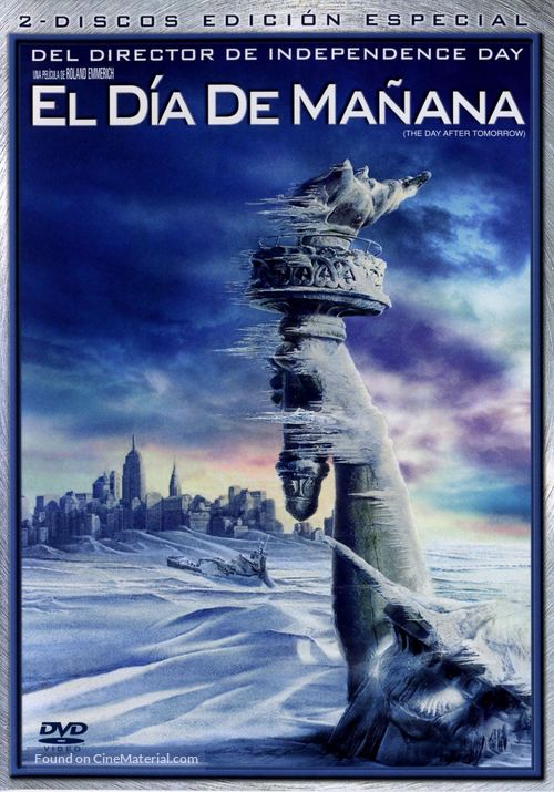 The Day After Tomorrow - Spanish DVD movie cover