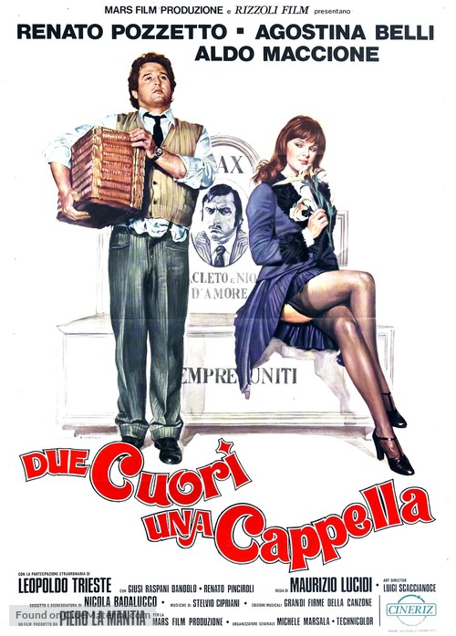 Due cuori, una cappella - Italian Movie Poster