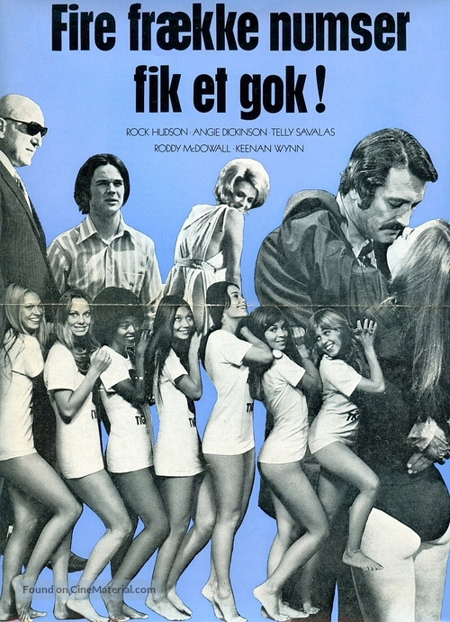 Pretty Maids All in a Row - Danish Movie Poster