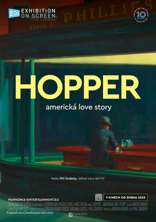 Exhibition on Screen: Hopper - An American Love Story - Czech Movie Poster