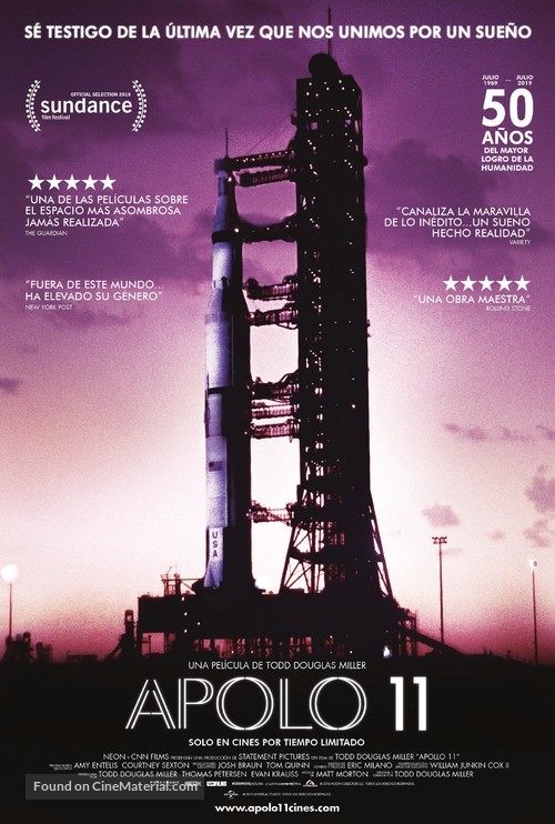 Apollo 11 - Spanish Movie Poster