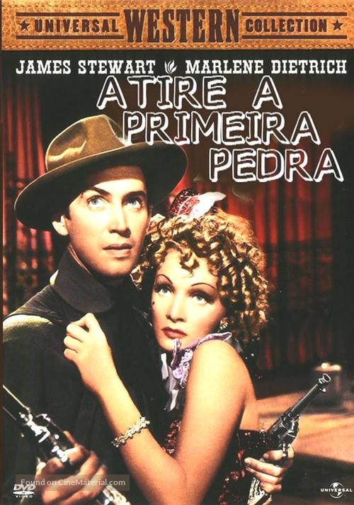 Destry Rides Again - Brazilian DVD movie cover