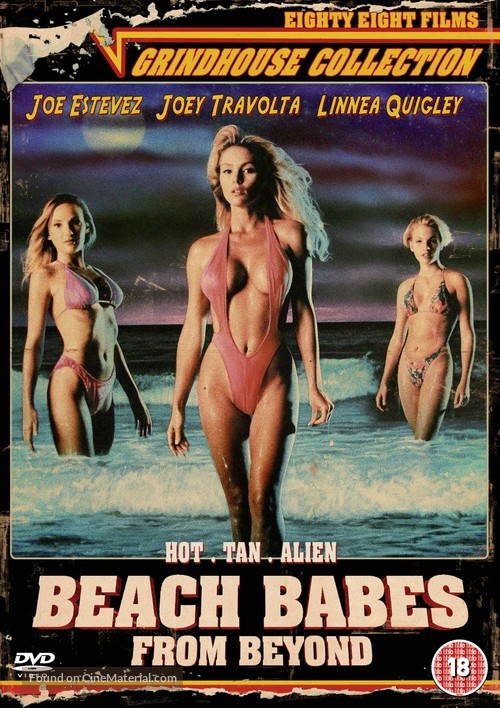 Beach Babes from Beyond - British DVD movie cover