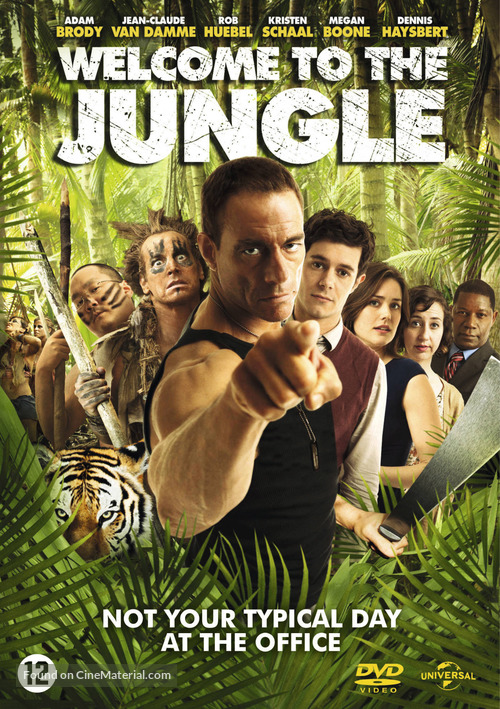 Welcome to the Jungle - Dutch DVD movie cover