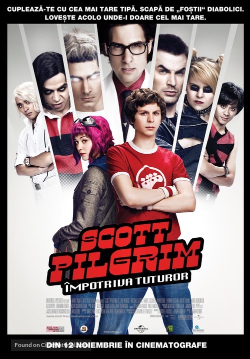 Scott Pilgrim vs. the World - Romanian Movie Poster