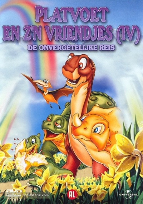The Land Before Time IV: Journey Through the Mists - Dutch DVD movie cover