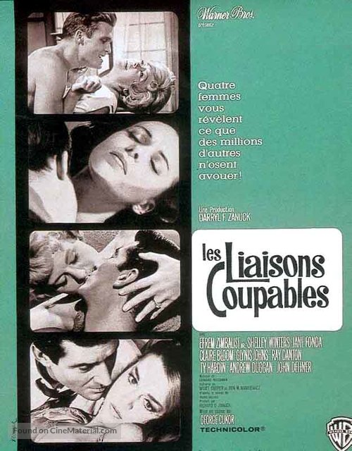 The Chapman Report - French Movie Poster