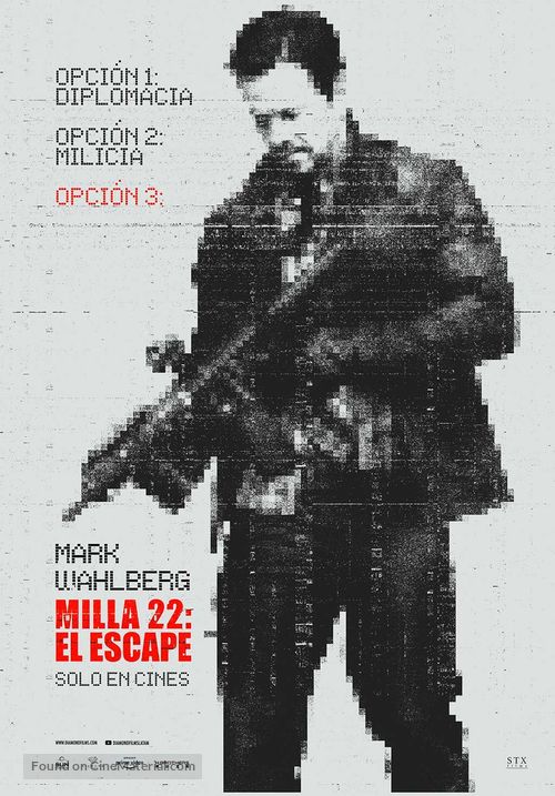 Mile 22 - Panamanian Movie Poster